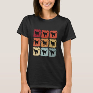 Retro Pop Kunst, Dichtung und Musik T-Shirt
