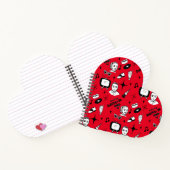 Retro Pop Nostalgische Grafik im Stil der 50er Jah Notizblock (Innenseite)