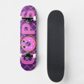 Retro Pop Polizist Liebe Skateboard (Vorderseite)