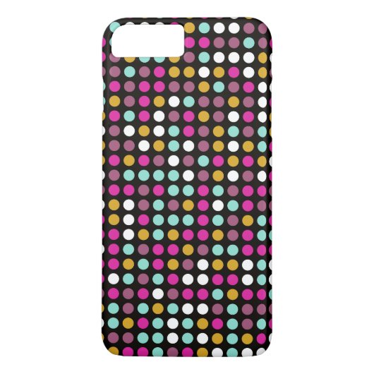 Retro Pop Polka Dot Muster #10 Case-Mate iPhone Hülle (Rückseite)