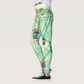 Retro Pop Sommerfest Leggings (Links)