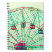 Retro Pop Sommerfest Notizblock (Vorderseite)