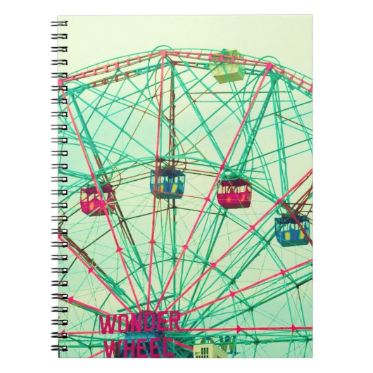 Retro Pop Sommerfest Notizblock (Vorderseite)