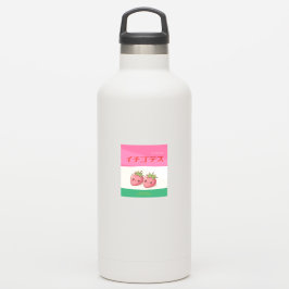 Retro Pop Strawberry Charm - Harajuku Kawaii Style Aufkleber