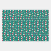 Retro Pop Weihnachts-Set 1 Geschenkpapier Set (Vorderseite 3)