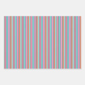 Retro Pop Weihnachts-Set 2 Geschenkpapier Set (Vorderseite)