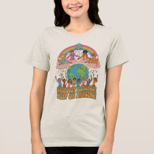 Retro-Pop-Wonne: Vintage-Musik-Kultur der 70er und Tri-Blend Shirt