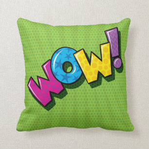 RETRO POP WOW! Kissen