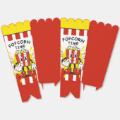 Retro-Popcorn-Design Geschenkschachtel (Ungeklappt)