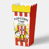 Retro-Popcorn-Design Geschenkschachtel (Vorderseite)