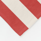 Retro-Popcorn-Kino-Monogramm Fleecedecke (Ecke)