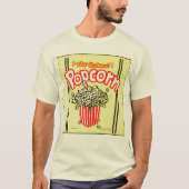 Retro Popcorn Sign T - Shirt (Vorderseite)