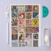 Retro-Popkultur Seidenpapier (Handwerk)