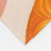 Retro Populäre Sammlung Abstrakter Quadrate Fleecedecke (Ecke)