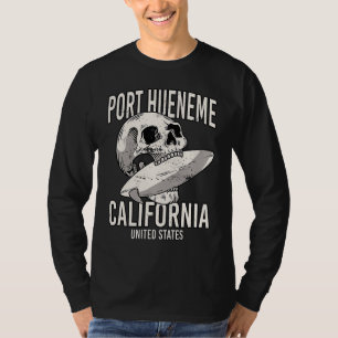 Retro Port Hueneme Beach Kalifornien CA Surfer T-Shirt