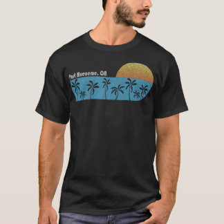 Retro Port Hueneme Beach Souvenir T-Shirt