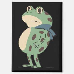 Retro Portland Frosch Protest Anti-Faschismus Anti Magnet