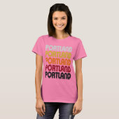Retro Portland T - Shirt (Vorne ganz)