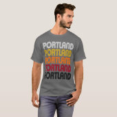 Retro Portland-T - Shirt (Vorne ganz)