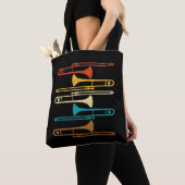 Retro Posaune - Jazz Tasche (Von Nahem)