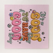 Retro Positivity "It's a Good Day" Puzzle (Horizontal)