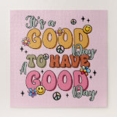 Retro Positivity "It's a Good Day" Puzzle (Vertikal)
