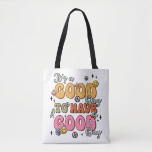 Retro Positivity "It's a Good Day" Tasche