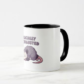 Retro Possum Recharge Mode Color Inside Mug Tasse (VorderseiteRechts)