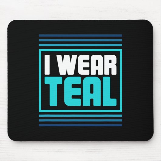 Retro Post Traumatic Stress Ptsd Awareness Mousepad (Vorne)