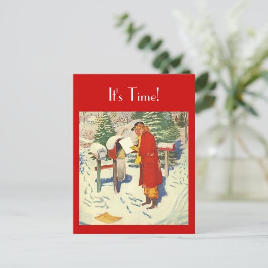 Retro Postcard Erinnerung PC Postkarte (Stehend Vorderseite)