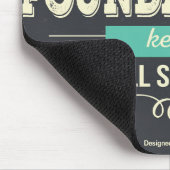 Retro-Poster Mousepad (Ecke)