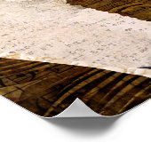 Retro-Poster Poster (Ecke)