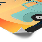 Retro-Poster Poster (Ecke)