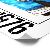 Retro-Poster Poster (Ecke)