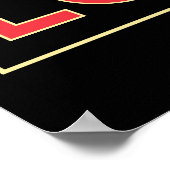 Retro-Poster vom Londoner Westminster-Deko Poster (Ecke)