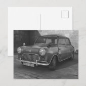 Retro Postkarte des Vintagen klassischen (Vorne/Hinten)