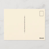 Retro-Postkarte Pocono Mountains  Postkarte (Rückseite)