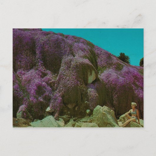 Retro-Postkarte Postkarte (Vorderseite)