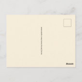 Retro-Postkarte von Florida  Postkarte (Rückseite)