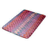 Retro Potholder Design Badematte (Schrägansicht)
