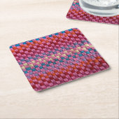 Retro Potholder Karo Paper Untersetzer (angewinkelt)