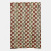 Retro Potholder Weave Geschirrtuch (Vertikal)