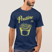 Retro Poutine - Kanada - Montreal T-Shirt (Vorderseite)