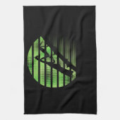 Retro Praying Mantis Biologe Geschirrtuch (Vertikal)