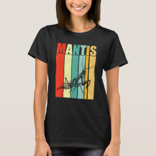 Retro Praying Mantis Insects Bugs Liebe Prachen Ma T-Shirt