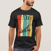 Retro Praying Mantis Insects Bugs Liebe Prachen Ma T-Shirt (Vorderseite)