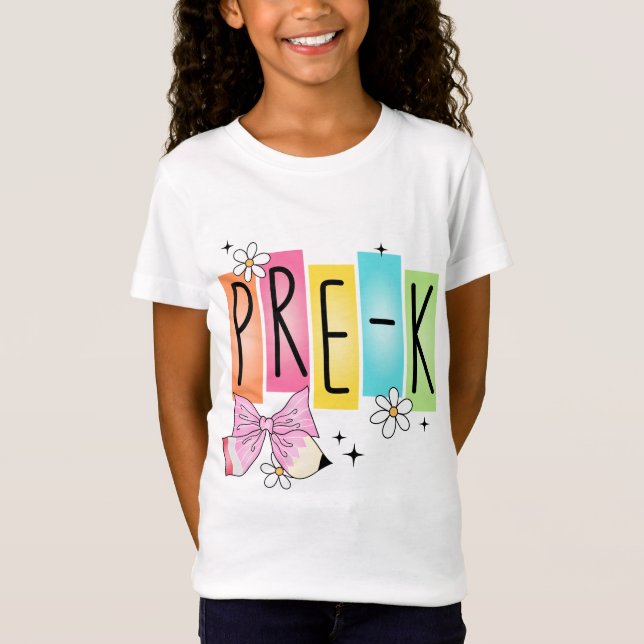 Retro PRE-K  T-Shirt (Vorderseite)