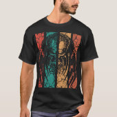 Retro Predator Face T-Shirt (Vorderseite)