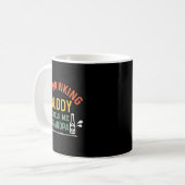 Retro Pregnancy Announcement Grandpa My Drinking B Kaffeetasse (Vorderseite Links)
