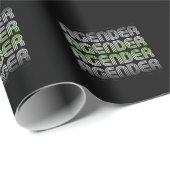 Retro-Preis Geschenkpapier (Rolleneckpunkt)